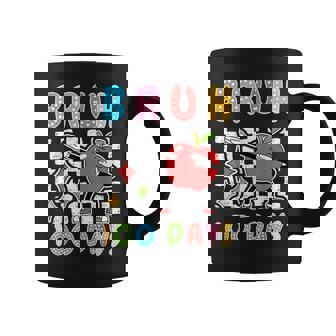 Bruh 100Th Day Of School Apple Dab 100 Days Of School Coffee Mug - Seseable