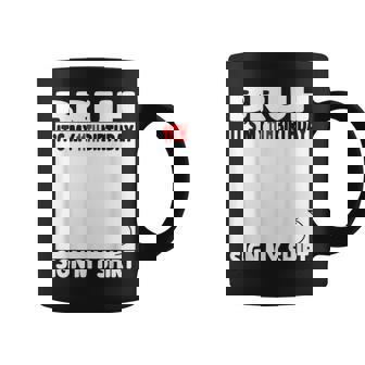 Bruh It's My 11Th Birthday Sign My 11 Years Old 2014 Coffee Mug | Mazezy