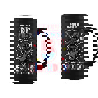 Bruh It's My 5Th Birthday Spider Web 5 Year Old Birthday Boy Coffee Mug - Thegiftio UK
