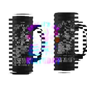 Bruh Its My Birthday Llama Pinata Boy Girl Family Bday Party Coffee Mug - Seseable