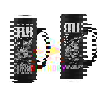 Bruh Its My Birthday Master Builder Dabbing Blocks Bricks Coffee Mug - Monsterry