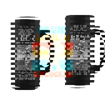 Bruh Level 11 Unlocked Gamer Dab Retro 11Th Birthday Boys Coffee Mug - Monsterry