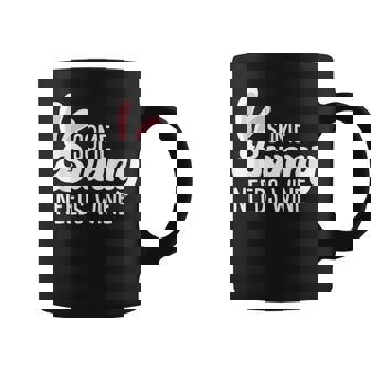 Some Bunny Needs Wine Womans Mother's Day Coffee Mug - Thegiftio