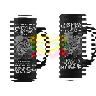 Burmese Marriage Myanmar Married Flag Wedded Culture Graphic Print Coffee Mug - Monsterry