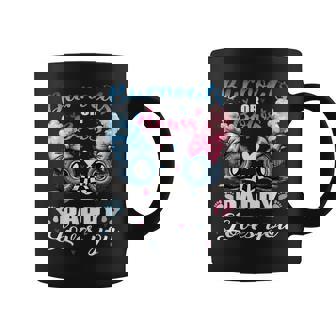 Burnouts Or Bows Daddy Love You Gender Reveal Announcement Coffee Mug - Thegiftio