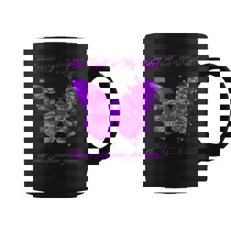 Butterfly Her Fight Is My Fight Turner Syndrome Awareness Graphic Print Coffee Mug - Monsterry