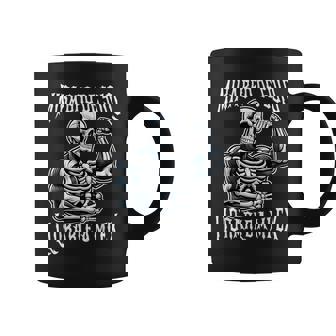 Calacas Chidas Gym Meme Mira Bro De Solo Llorarle A Mi Ex Taza de café - Regaloses