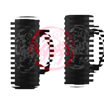 Caligrafía Artes Marciales Año Tigre Símbolo Karate Shotokan Taza de café - Regaloses