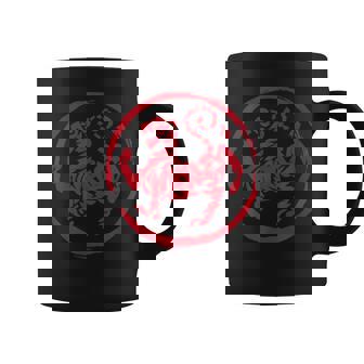 Calligraphy Martial Arts Year Tiger Symbol Karate Shotokan Graphic Print Coffee Mug - Monsterry
