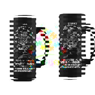 Camisa De Autismo Love Accept Support Autistic Autism Awareness Sin Mangas Taza de café - Regaloses