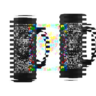 Camisa Para Autismo Para Es Y Hombres Respeto El Amor Concienciación Sobre El Autismo Taza de café - Regaloses