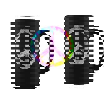 Camisas Familiares Lgbqt Para Hombres Es Niños Teñido Anudado Símbolo De La Paz Taza de café - Regaloses