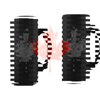 Canada Flag Vintage Maple Leaf Canadian Men Coffee Mug - Monsterry
