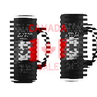 Canada Is Not For Sale Taza de café - Regaloses