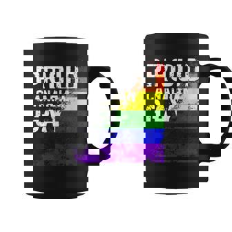 Canadian Gay Canada LGBTQ Lesbian Queer Homosexual Pride Graphic Print Coffee Mug - Monsterry