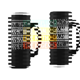 Canciller El Hombre El Mito La Leyenda Divertido Personalizado Taza de café - Regaloses