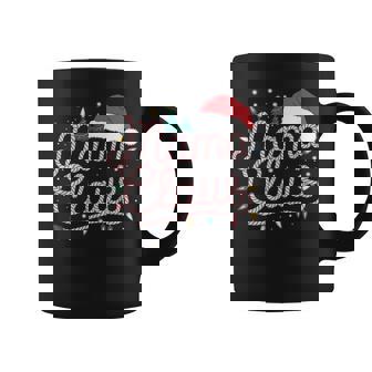 Candy Canes Mom Claus Santa Hat Christmas Graphic Print Coffee Mug - Monsterry