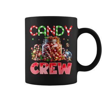 Candy Crew Christmas Candy Cane Sweetie Family Pajamas Graphic Print Coffee Mug - Monsterry