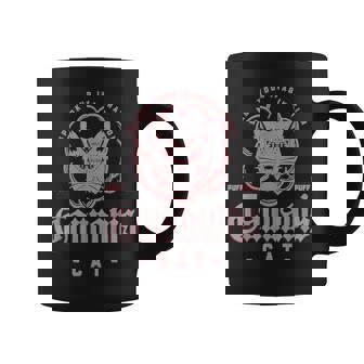 Cannabis Cat Weed Strain Stoner Tee Graphic Print Coffee Mug - Monsterry