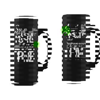 You Can't Kiss Me But You Can Tip Me Bartender Coffee Mug - Monsterry