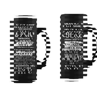 You Can't Scare Me I Have A Crazy Mom Pride Mother's Day Coffee Mug - Seseable