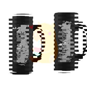 Capibara Beber Boba Taza de café - Regaloses