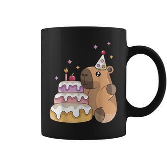 Capybara Cake Happy Birthday Animal Rodent Boy Girl Child Tassen - Geschenkecke