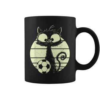 Cat Footballer Cats Cute Cat Tassen - Geschenkecke