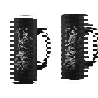 A Cat In Paris French Cat Graphic Print Coffee Mug - Monsterry