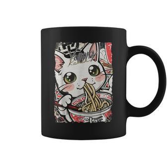 Cat Ramen Noodle Japanese Anime Manga Ramen Kawaii Cat Tassen - Geschenkecke