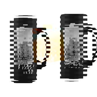 Catedral De Milán Italia Souvenir Duomo Di Milano Italiano Taza de café - Regaloses