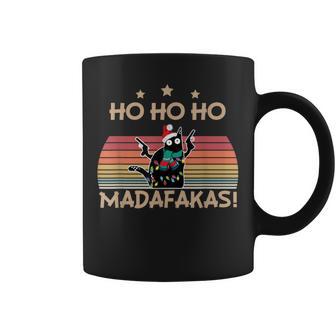 Catintage Pew Pew Madafakas Cat Ho Ho Ho Christmas Tassen - Geschenkecke