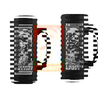 Cavalier King Charles Spaniel Christmas Naughty Graphic Print Coffee Mug - Monsterry