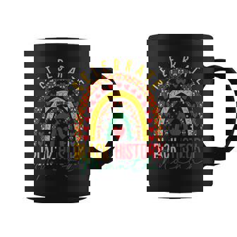 Celebrate Black History African American Black History Month Coffee Mug - Seseable