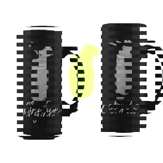 Celery Print As a Celery Juice Movement Gift Detox Tees Graphic Print Coffee Mug - Monsterry
