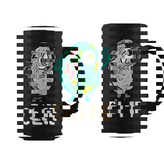 Cell Fie Cellfie Selfie Biology Science Teacher Taza de café - Regaloses