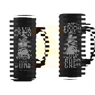 Certified Torta Pounder Quote Retro Latino Mexican Graphic Print Coffee Mug - Monsterry