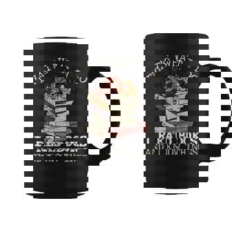 C'est Ce Que Je Fais Je Lis Des Livres Et Je Sais Des Chosesintage Cool Tasse - Cadeauxyz