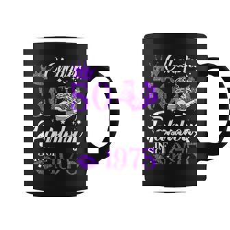 Chapter 50 Fabulous Since 1975 50Th Birthday Queen For Woman Coffee Mug - Thegiftio UK