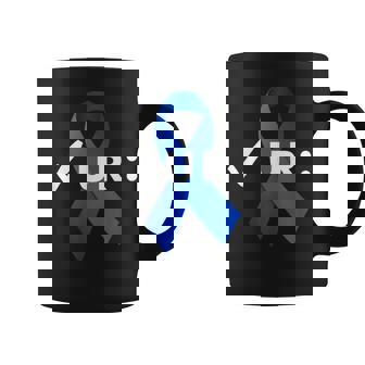 Check Your Colon Colonoscopies Colon Cancer Awareness Graphic Print Coffee Mug - Monsterry