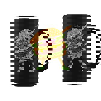 Cheeseburger Food Dab Hamburger Burger Lover Boys Kids Graphic Print Coffee Mug - Monsterry
