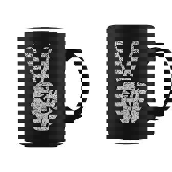 Chemise Avec Signe De Paix Pour S Hommes Enfantsintage Années 60 70 Cadeau Hippie Tasse - Cadeauxyz