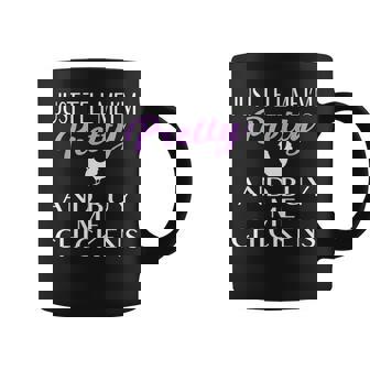 Chicken Lady T Shirt Tell Me I'm Pretty And Buy Me Chickens Graphic Print Coffee Mug - Monsterry