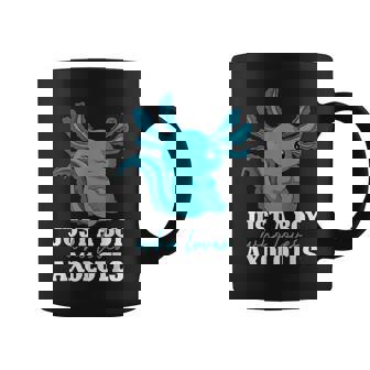Chico Amante De Los Ajolotes Salamandra Mexicana Axolotl Taza de café - Regaloses