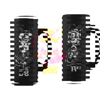 Chinese New Year Of The Dog 2030 Zodiac Sign Fireworks Graphic Print Coffee Mug - Monsterry