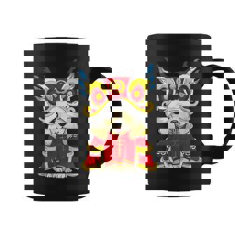 Chinese New Year Of The Dog 2030 Chinese Zodiac Sign Kids Graphic Print Coffee Mug - Monsterry