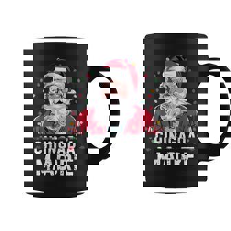 Chingada Madre Mexican Christmas Pajamas Hispanic Xmas Graphic Print Coffee Mug - Monsterry