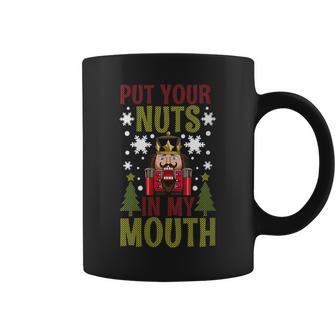 Christmas Bachelor Party Graphic Print Coffee Mug - Monsterry