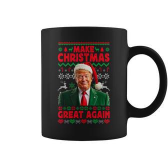 Make Christmas Great Again Santa Trump Christmas Ugly Tassen - Geschenkecke