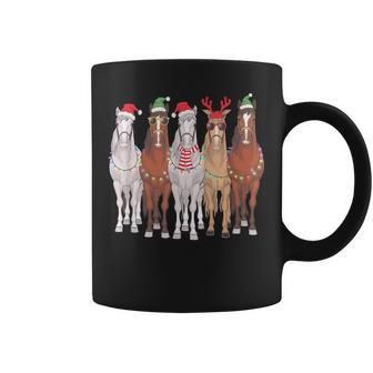 Christmas Horses Winter Pony Riding Tassen - Geschenkecke